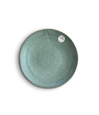 Dinerbord Vert Sauge | Groen | Aardewerk | Ø25,4cm | 3 Stuks