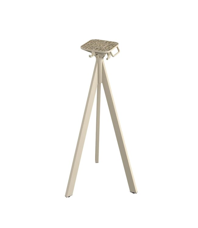 Bartafel Infinity Tripod | Moonstone tafelblad | Beige | Rond | Ø70cm