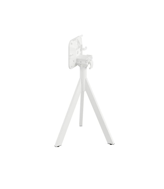 Terrastafel Infinity Tripod | Moonstone tafelblad | Wit | Vierkant | 70x70cm
