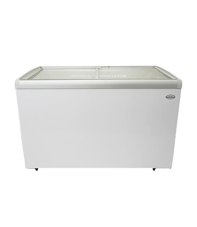 Vrieskist Lotte-396 | 396L inhoud | -25 tot 0 graden | Glazen schuifdeksel