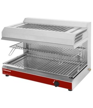 Diamond Salamander op gas | vaste bovenkap | (H)59x(B)80x(D)59