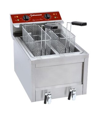 Diamond Friteuse patato twister - 2x 8L - 9kW