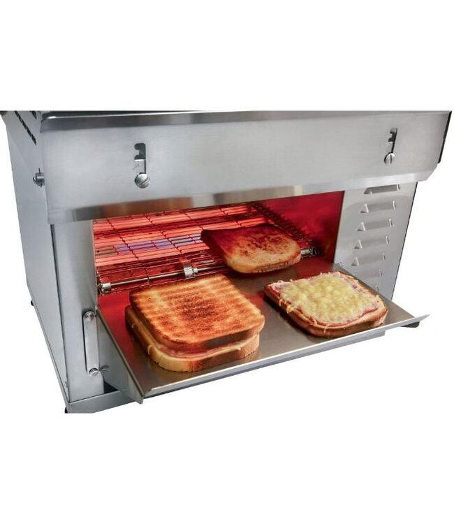 Mini lopende band toaster - band 370x300mm
