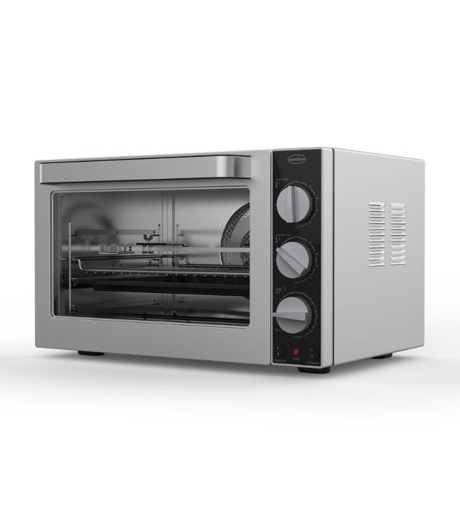 Heteluchtoven met rotisserie functie | 4 Niveaus | Elektrisch | 2,7kW | 230 Volt