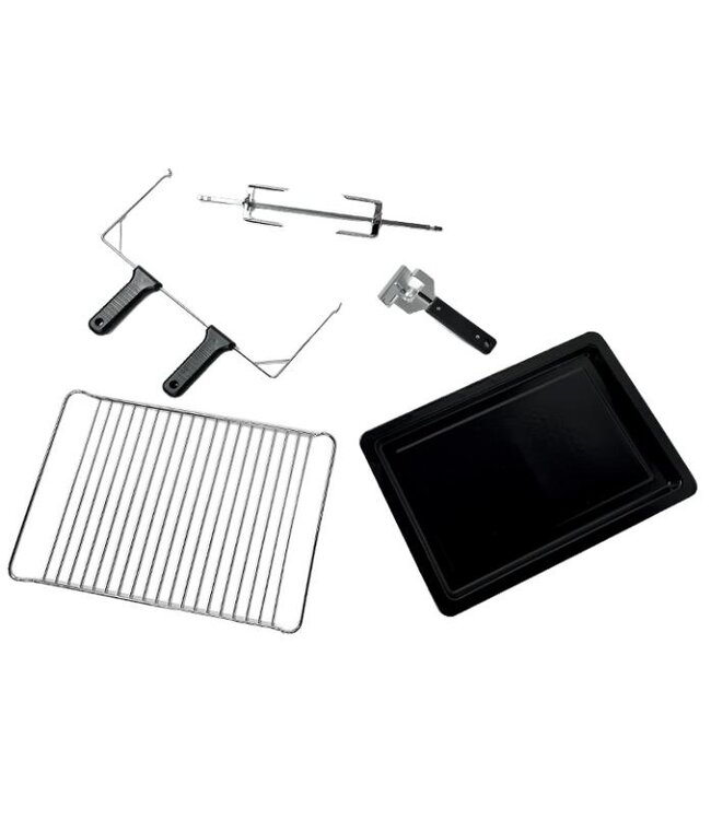 Heteluchtoven met rotisserie functie | 4 Niveaus | Elektrisch | 2,7kW | 230 Volt