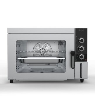 Combisteel Heteluchtoven met stoomfunctie | 4x 1/2GN | Elektrisch | 2,5kW | 230 Volt