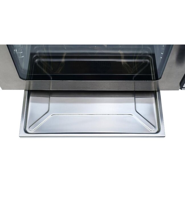 Heteluchtoven met stoomfunctie | 4x 1/2GN | Elektrisch | 2,5kW | 230 Volt