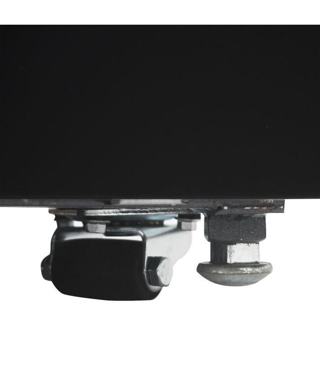 Wandkoeling Maikel 1.3 | 310L | 2 Schuifdeuren | Zwart | 131cm breed