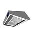 Combisteel RVS Afzuigkap met motor | Wandkap | Schuin | 2000m³/uur | 100cm breed