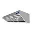 RVS Afzuigkap met motor | Wandkap | Schuin | 3000m³/uur | 240cm breed