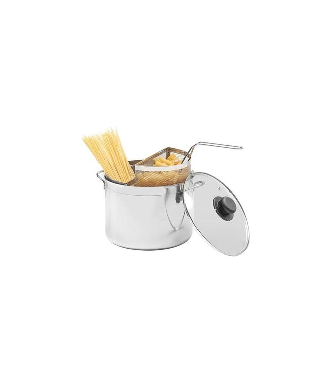 Pasta kookpan 24cm inclusief 2 pasta vergieten