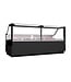 Koeltoonbank Rick 3.0 | Plaatkoeling | Zwart | (H)125x(B)287x(D)109,5cm