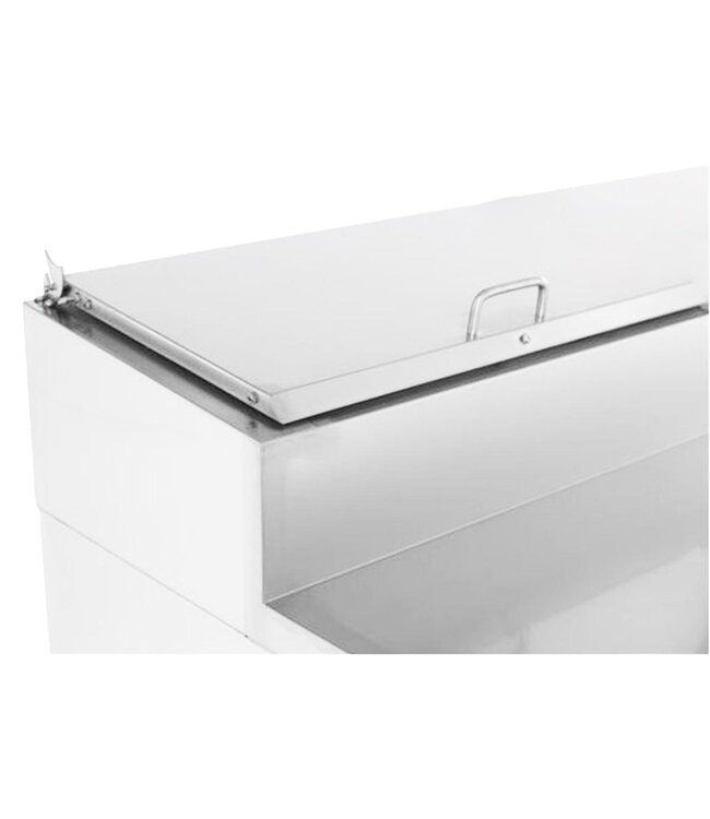 Saladette | 4 Deuren | Boven 12x 1/3GN | Granieten werkblad | Geforceerd | (H)104x(B)252,8x(D)80cm