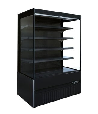 Combisteel Wandkoeling Jamie 1.3 | 409L | Open front | Zwart | (H)192x(B)131x(D)66,5cm
