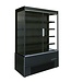 Wandkoeling Jamie 1.3 | 409L | 2 Glazen deuren | Zwart | (H)192x(B)131x(D)66,5cm