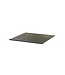 Terrastafel Urban | Riverwashed Wood tafelblad | Zwart | Vierkant | 70x70cm