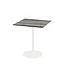 Terrastafel Urban | Tropical Wood tafelblad | Wit | Vierkant | 70x70cm