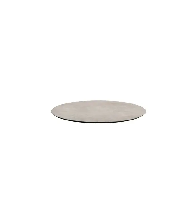 Terrastafel Urban | Moonstone tafelblad | Wit | Rond | Ø70cm