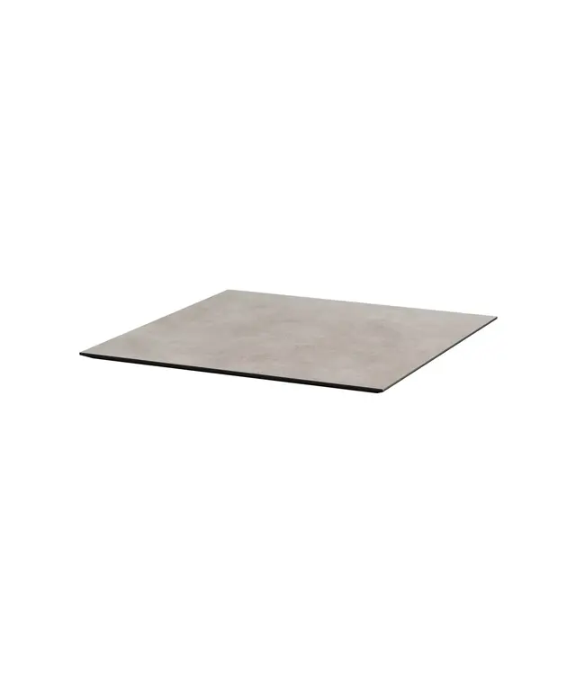 Terrastafel Urban | Moonstone tafelblad | Wit | Vierkant | 70x70cm