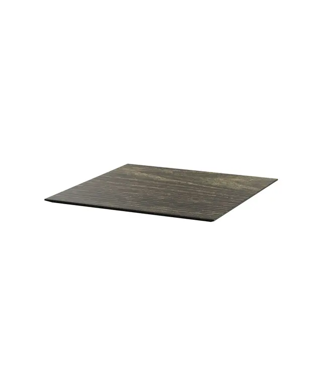 Terrastafel Urban | Riverwashed Wood tafelblad | Wit | Vierkant | 70x70cm