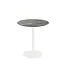 Terrastafel Urban | Galaxy Marble tafelblad | Wit | Rond | Ø70cm