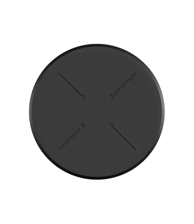 Terrastafel Urban | Galaxy Marble tafelblad | Wit | Rond | Ø70cm