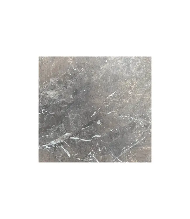 Terrastafel Urban | Galaxy Marble tafelblad | Wit | Vierkant | 70x70cm