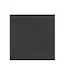 Terrastafel Urban | Midnight Marble tafelblad | Wit | Vierkant | 70x70cm