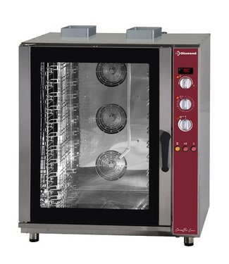Diamond Convectie oven | Diamond ConvoBis | Gas | 17,2kW | 11 roosters | 600x400mm | (B)92x(D)81x(H)114cm