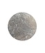 Terrastafel Urban | Galaxy Marble tafelblad | Wit | Rond | Ø70cm