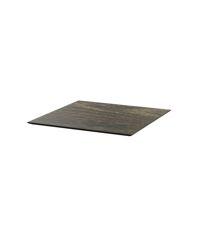 Terrastafel Urban | Riverwashed Wood tafelblad | Beige | Vierkant | 70x70cm
