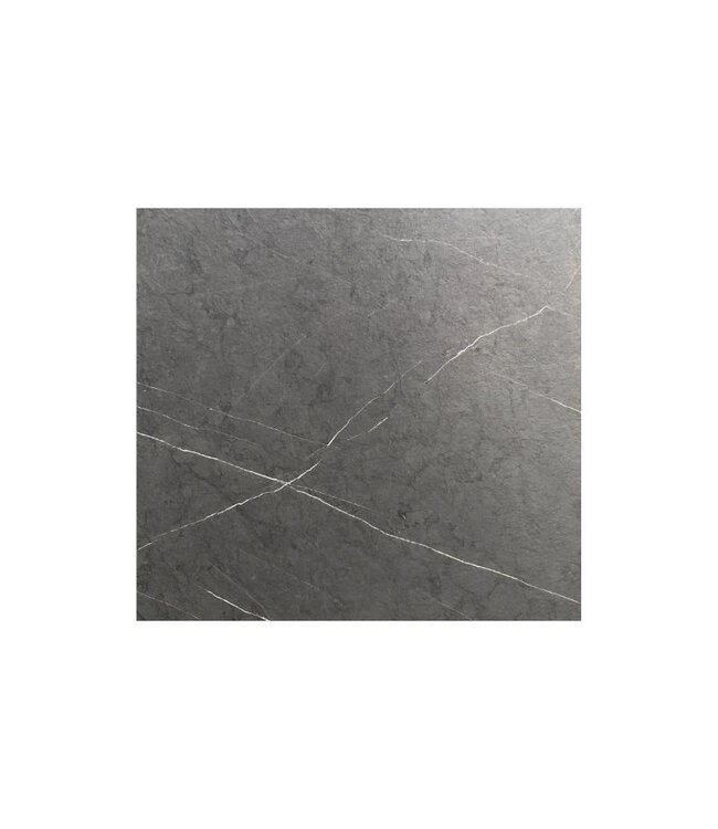 Terrastafel Urban | Midnight Marble tafelblad | Beige | Vierkant | 70x70cm