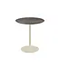 Terrastafel Urban | Riverwashed Wood tafelblad | Beige | Rond | Ø70cm