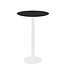 Bartafel Urban | Wit | Zwart HPL Tafelblad | Rond | Ø70cm