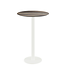Feros Bartafel Urban | Tropical Wood tafelblad | Wit | Rond | Ø70cm