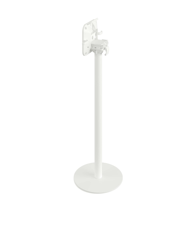 Bartafel Urban | Tropical Wood tafelblad | Wit | Vierkant | 70x70cm