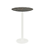 Bartafel Urban | Galaxy Marble tafelblad | Wit | Rond | Ø70cm