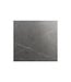 Bartafel Urban | Midnight Marble tafelblad | Zwart | Vierkant | 70x70cm