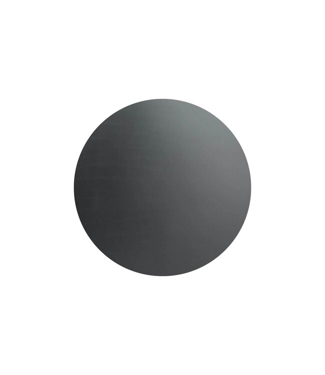 Bartafel Urban | Wit | Zwart HPL Tafelblad | Rond | Ø70cm