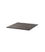 Bartafel Urban | Midnight Marble tafelblad | Wit | Vierkant | 70x70cm