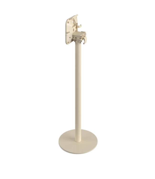 Bartafel Urban | Beige | Zwart HPL Tafelblad | Vierkant | 70x70cm