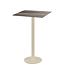 Feros Bartafel Urban | Tropical Wood tafelblad | Beige | Vierkant | 70x70cm