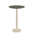 Bartafel Urban | Galaxy Marble tafelblad | Beige | Rond | Ø70cm