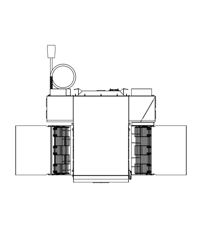 Lopende band oven TurboChef HhC 1618 36"ONE Touch single/ventless | Stapelbaar