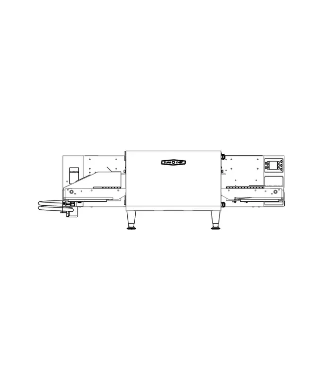 Lopende band oven TurboChef HhC 2620 ONE Touch single/ventless | Stapelbaar