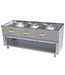 Woktafel - lijn - 3 branders