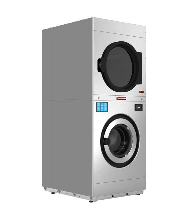 Wasmachine + droogmachine - Duplex Plus - 18+18kg