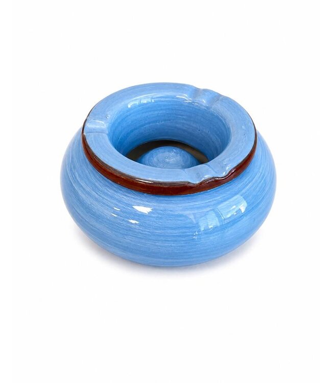 Terrasasbakken Blauw Dolomiet - Set van 6 stuks - 13,5x7cm