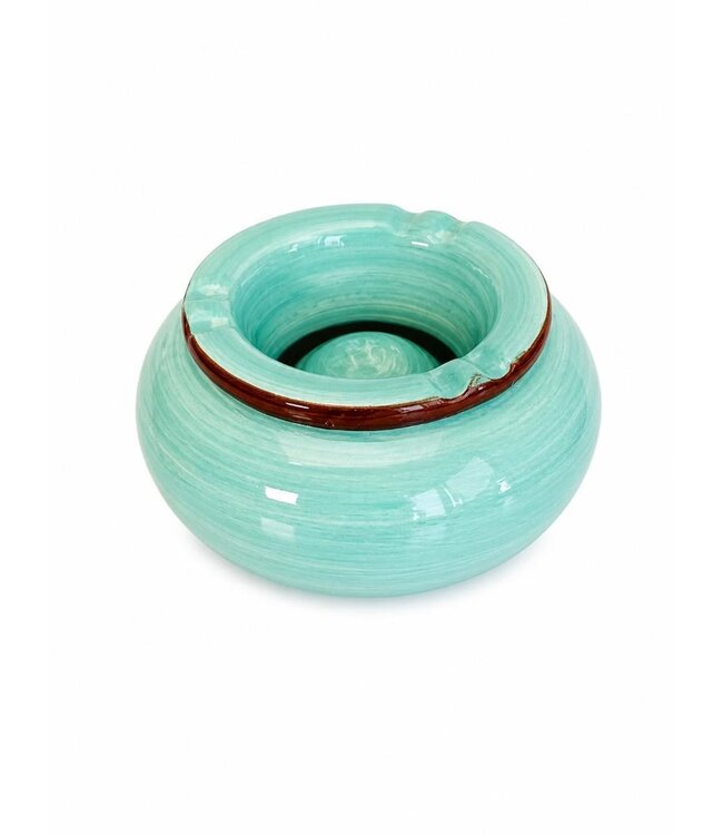 Terrasasbakken Blauw Dolomiet - Set van 6 stuks - 13,5x7cm