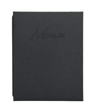Securit Menukaart | A4 | Signature | Zwart